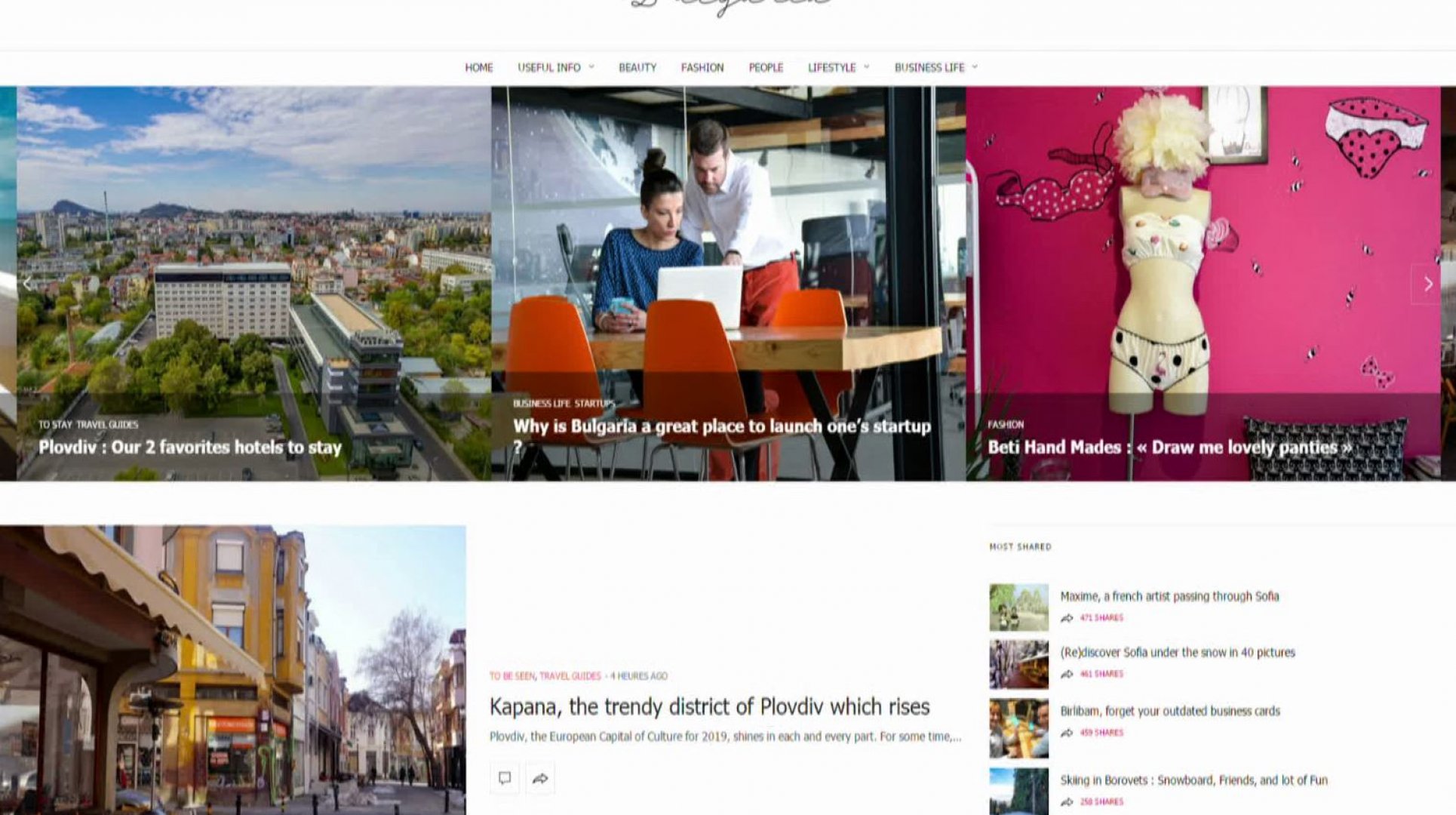 Френска онлайн платформа промотира условията за живот и бизнес в