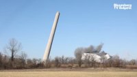 Контролирано разрушаване на ТЕЦ на въглища в Ню Джърси