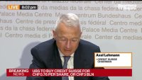 Председателят на Credit Suisse: Това е исторически и тъжен ден