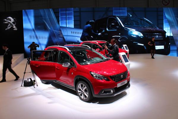 <p>Обновеното Peugeot 2008 на Автосалона в Женева 2016. Снимка: Косьо Томов, BulgariaONAIR</p>
