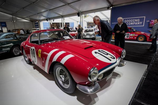 <p>Ferrari SpA 250 GT SWB Berlinetta Competizione от 1960.</p>

<p>Photographer: David Paul Morris/Bloomberg</p>
