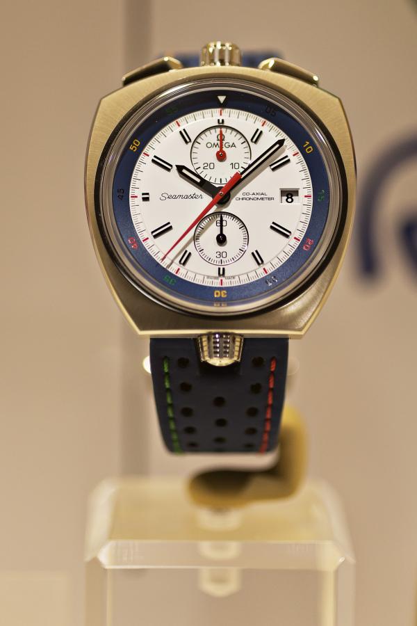 <p>&#39;Seamaster Bullhead Rio&#39; на Omega, подразделение на Swatch Group AG.</p>

<p>Photographer: Michele Limina/Bloomberg</p>
