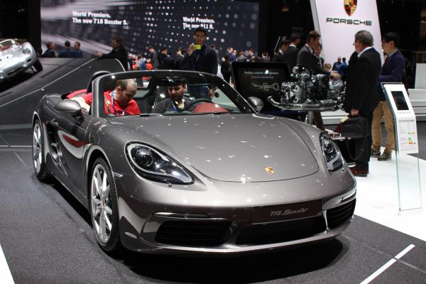 <p>Porsche 718 Boxster на Автосалона в Женева 2016. Снимка: Косьо Томов, BulgariaONAIR</p>
