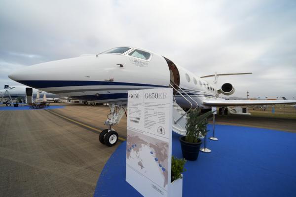 <p>G650ER на Gulfstream Aerospace Corp.</p>
