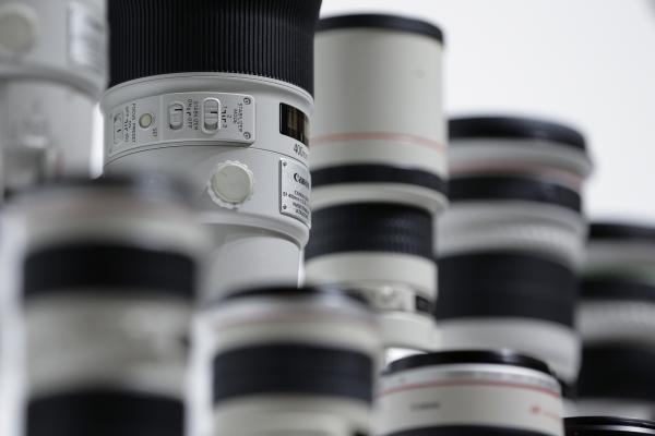 <p>Canon EF 400mm f/2.8L IS II USM.</p>

<p>Photographer: Kiyoshi Ota/Bloomberg</p>
