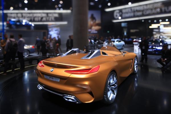 &lt;p&gt;BMW Z4 на Bayerische Motoren Werke AG (BMW)&amp;nbsp; на автосалона във Франкфурт, IAA, 12 септември 2017. PPhotographer: Krisztian Bocsi/Bloomberg.&lt;/p&gt;
