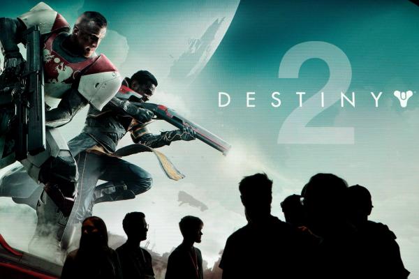 <p>Плакат на играта Destiny 2, разработена от Bungie Inc. за Activision Blizzard Inc. Photographer: Troy Harvey/Bloomberg.</p>
