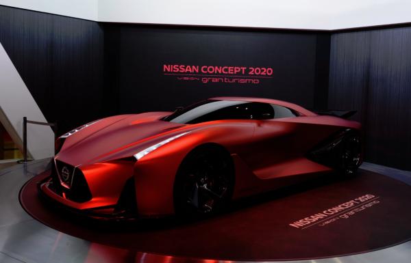 <p>Nissan Concept 2020 Vision Gran Turismo на автосалона в Токио.</p>

<p>Photographer: Akio Kon/Bloomberg</p>

<p>&nbsp;</p>
