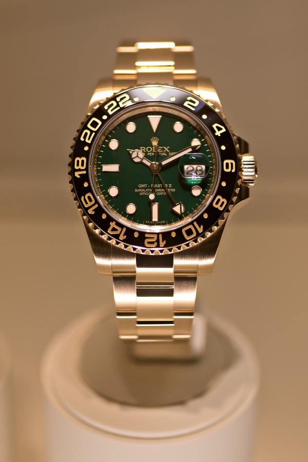 <p>&#39;GMT-Master II&#39; на Rolex SA.</p>

<p>Photographer: Michele Limina/Bloomberg</p>
